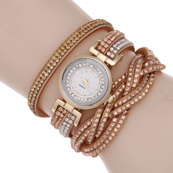 dropship women watch fashion casual bracelet watch women chain leather rhinestone analog quartz clock female montre femme, Slivery;brown
dropship women watch fashion casual bracelet watch women chain leather rhinestone analog quartz clock female montre femme, Slivery;brown