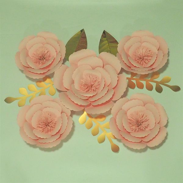 DIY Giant Paper Flowers Backdrop 5pcs + Leaves 5pcs Wedding & Event Baby Nursery Decor DIY Half Made Full Kits Video Tutorials
DIY Giant Paper Flowers Backdrop 5pcs + Leaves 5pcs Wedding & Event Baby Nursery Decor DIY Half Made Full Kits Video Tutorials