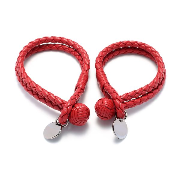 Мода многоцветный импортные овчины браслет круглый карты тканые сферические пря