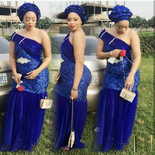 eso ebi plus size prom dresses 2019 one shoulder navy color evening gowns lace appliques floor length formal party dress custom made, Black
eso ebi plus size prom dresses 2019 one shoulder navy color evening gowns lace appliques floor length formal party dress custom made, Black