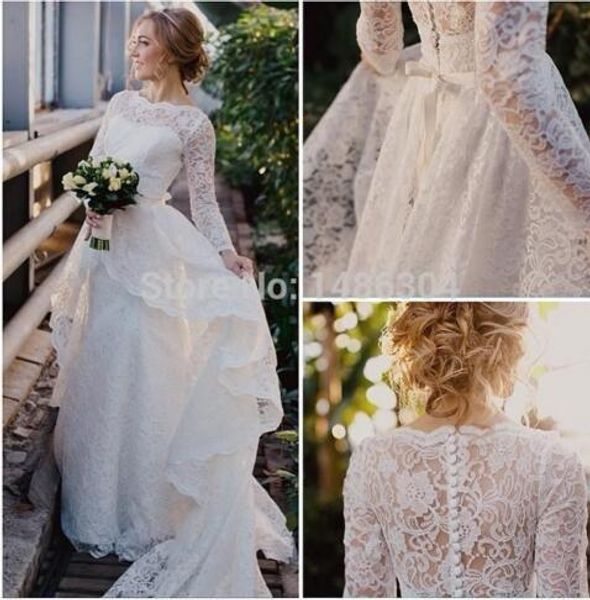 vintage high neck lace muslim wedding dresses ruffled long sleeves wedding dresses button back wedding dress 2018, White
vintage high neck lace muslim wedding dresses ruffled long sleeves wedding dresses button back wedding dress 2018, White