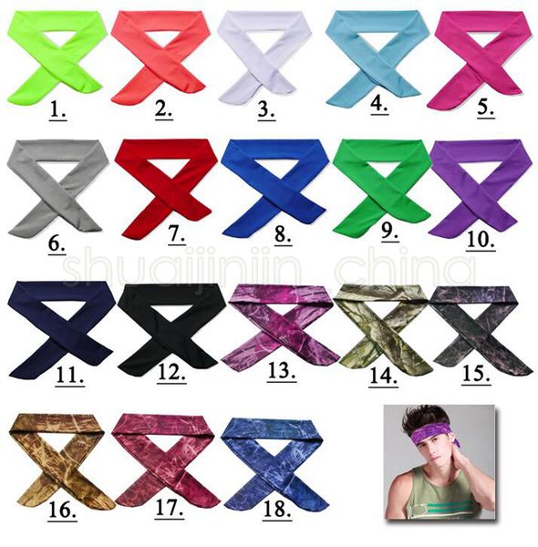 Solid tie back headband tretch weatband hair band moi ture wicking men women band carve for port running jogging gga517 100pc 
Solid tie back headband tretch weatband hair band moi ture wicking men women band carve for port running jogging gga517 100pc
