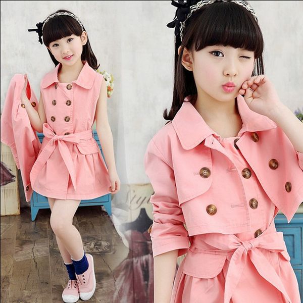 new 2018 kids girls autumn korean long trench coat for children teens girls school clothing jackets windbreaker outwear 10 12 14, Camo
new 2018 kids girls autumn korean long trench coat for children teens girls school clothing jackets windbreaker outwear 10 12 14, Camo