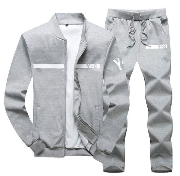 new brand designer tracksuit men luxury winter sportswear hoodies coat loose mens tracksuits zipper sets big size coat pant, Gray
new brand designer tracksuit men luxury winter sportswear hoodies coat loose mens tracksuits zipper sets big size coat pant, Gray