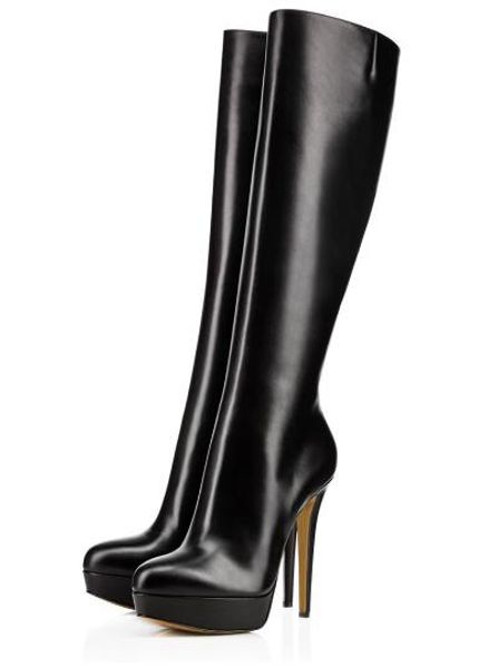 classic winter woman black platform round toe high heel long boots fashion thin heel knee-high boots ladies snow
classic winter woman black platform round toe high heel long boots fashion thin heel knee-high boots ladies snow