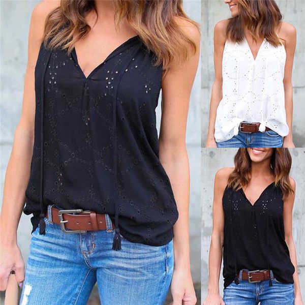 white black stylish women clothes embroidery v-neck pullover tank lace geometry sleeveless casual vest
white black stylish women clothes embroidery v-neck pullover tank lace geometry sleeveless casual vest