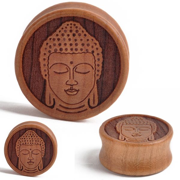 1pair 10-28mm wood meditating buddha double flared saddle ear plugs tunnel gauges piercing for fashion body jewelry, Slivery;golden
1pair 10-28mm wood meditating buddha double flared saddle ear plugs tunnel gauges piercing for fashion body jewelry, Slivery;golden