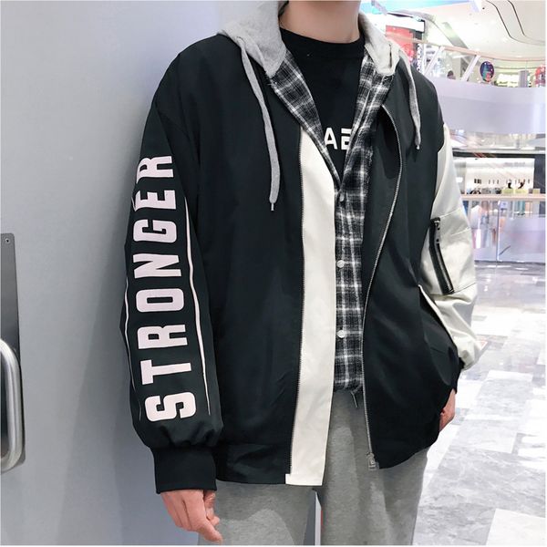 2018 spring and summer new men's solid color simple long-sleeved casual business personality fashion jacket temperament youth, Black;brown
2018 spring and summer new men's solid color simple long-sleeved casual business personality fashion jacket temperament youth, Black;brown