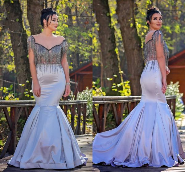 gorgeous purple plus size mermaid evening dresses 2019 off shoulder beadings satin vestido de festa long evening gowns formal dresses, Black;red
gorgeous purple plus size mermaid evening dresses 2019 off shoulder beadings satin vestido de festa long evening gowns formal dresses, Black;red