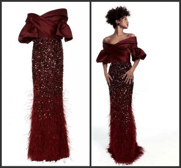 elegant burgundy off the shoulder gown with feather embroidery evening dresses custom made floor length zipper back mermaid prom dress 640, Black;red
elegant burgundy off the shoulder gown with feather embroidery evening dresses custom made floor length zipper back mermaid prom dress 640, Black;red