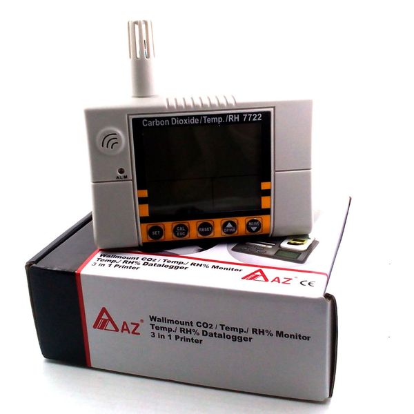 air quality monitor temperature meter humidity meter carbon dioxide tester co2 gas detector gas analyzer co2 meter 2-in-1 az7722
air quality monitor temperature meter humidity meter carbon dioxide tester co2 gas detector gas analyzer co2 meter 2-in-1 az7722