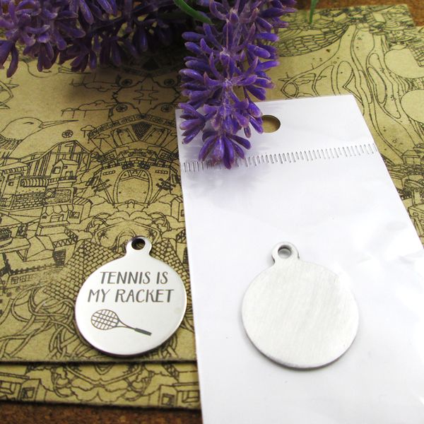 40pcs--"tennis is my racket "stainless steel charms more style for choosing diy charms pendants for necklace, Bronze;silver
40pcs--"tennis is my racket "stainless steel charms more style for choosing diy charms pendants for necklace, Bronze;silver