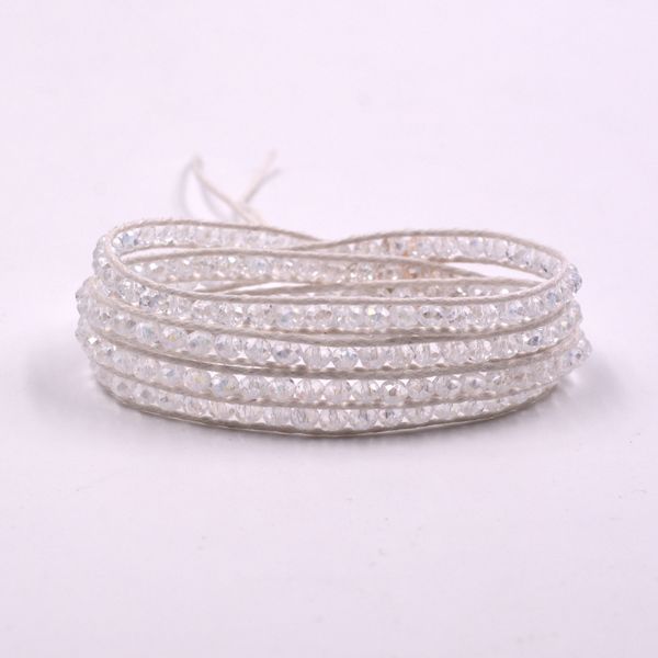 2016 new fashion handmade white 4 round crystal wrap bracelet beadeds friendship bracelets, Golden;silver
2016 new fashion handmade white 4 round crystal wrap bracelet beadeds friendship bracelets, Golden;silver