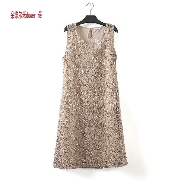 dower me drop shipping plus size stretchable women sequin sleeveless dress casual dresses party evening elegant vestidos de fest, White;black
dower me drop shipping plus size stretchable women sequin sleeveless dress casual dresses party evening elegant vestidos de fest, White;black