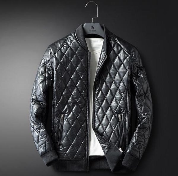 2018 autumn winter men motorcycle leather jacket windbreaker solid stand collar zipper long sleeve male slim fit warm, Black;brown
2018 autumn winter men motorcycle leather jacket windbreaker solid stand collar zipper long sleeve male slim fit warm, Black;brown