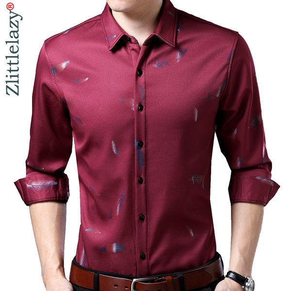 2018 new long sleeve winter warm thick casual men shirt slim fit feather social shirts mens fashion christmas men's dress 41272, White;black
2018 new long sleeve winter warm thick casual men shirt slim fit feather social shirts mens fashion christmas men's dress 41272, White;black