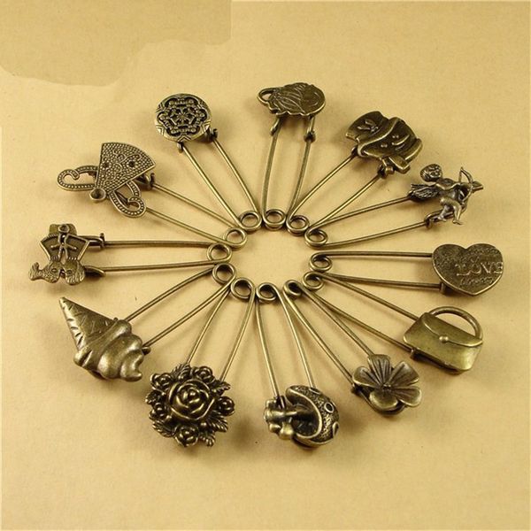100 pcs bronze vintage hijab pins /brooch pins/safety steampunk findings 12 style for option ing, Silver
100 pcs bronze vintage hijab pins /brooch pins/safety steampunk findings 12 style for option ing, Silver