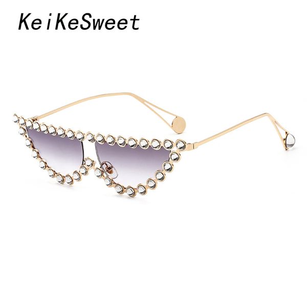 keikesweet fashion sunglasses brand women rhinestone luxury rays crystal lady transparent shades sun glasses vintage, White;black
keikesweet fashion sunglasses brand women rhinestone luxury rays crystal lady transparent shades sun glasses vintage, White;black