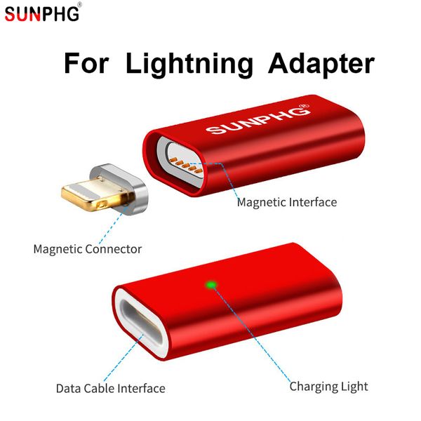 SUNPHG OEM Магнитный зарядный штекер для iOS 220V Адаптер XPhone x Металлическая головка Магнит Быстродействующий разъем зарядного устройства со светодиодным индикатором Высокая скорость
SUNPHG OEM Магнитный зарядный штекер для iOS 220V Адаптер XPhone x Металлическая головка Магнит Быстродействующий разъем зарядного устройства со светодиодным индикатором Высокая скорость