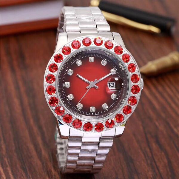 44MM Luxury Mens Brand Men Watch Big Diamonds Day-Date Brand Stainless Steel Perpetual President Automatic Diamond Wristwatch Watches
44MM Luxury Mens Brand Men Watch Big Diamonds Day-Date Brand Stainless Steel Perpetual President Automatic Diamond Wristwatch Watches