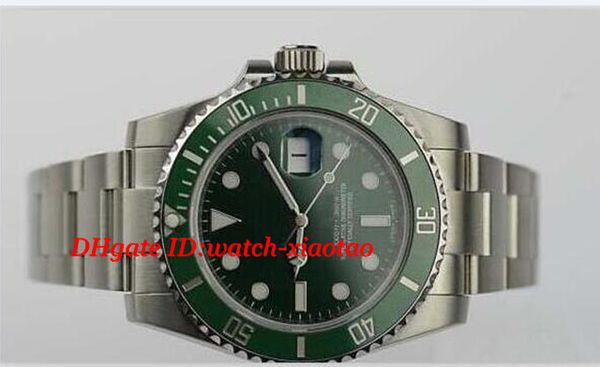 luxury watches v5 asia 2813 movement men's green 116610lv stainless steel 40mm ceramic bezel sapphire box papers mens watch wristwatch, Slivery;brown
luxury watches v5 asia 2813 movement men's green 116610lv stainless steel 40mm ceramic bezel sapphire box papers mens watch wristwatch, Slivery;brown