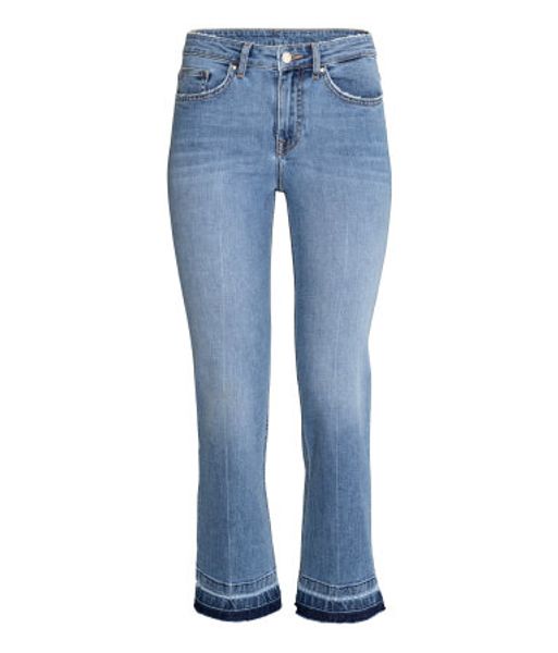 2069 wide leg jeans 2017 spring and summer cotton denim stretch slim cropped jeans with ankle boots high waist, Blue
2069 wide leg jeans 2017 spring and summer cotton denim stretch slim cropped jeans with ankle boots high waist, Blue