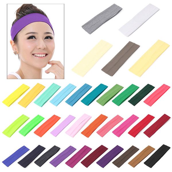 women sweatband headband sport hair band elastic wide blend cotton yoga exercise, Silver
women sweatband headband sport hair band elastic wide blend cotton yoga exercise, Silver