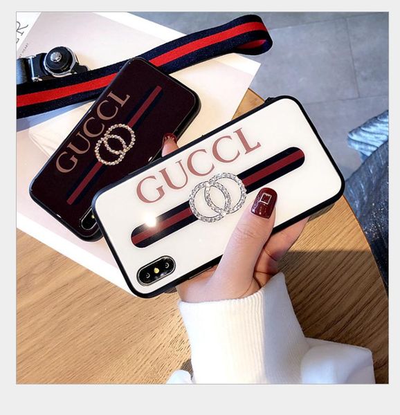 Luxury Tempered Glass Case for iPhone X XS Max XR 6 6S 7 8 Plus cases cover Fashion Street Phone bag with lanyard
Luxury Tempered Glass Case for iPhone X XS Max XR 6 6S 7 8 Plus cases cover Fashion Street Phone bag with lanyard