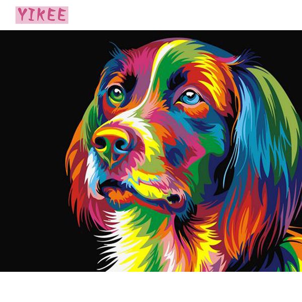 diy hobby hand painted painting by numbers abstract,animal colorful dog painting by numbers
diy hobby hand painted painting by numbers abstract,animal colorful dog painting by numbers