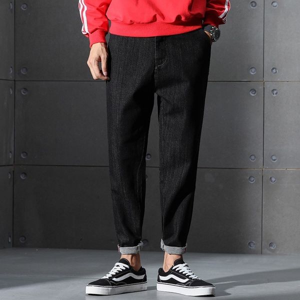 zollrfea fashion men's spring/autumn denim cotton casual work long straight trousers jeans pants men loose pants cb0018, Blue
zollrfea fashion men's spring/autumn denim cotton casual work long straight trousers jeans pants men loose pants cb0018, Blue