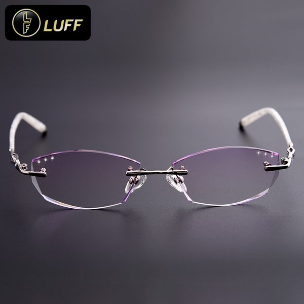 2016 business glasses female frame for degree of spectacle super light pure titanium myopia optical no frame glasses 58070, Silver
2016 business glasses female frame for degree of spectacle super light pure titanium myopia optical no frame glasses 58070, Silver