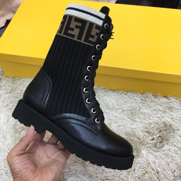 2018 new arrival luxury de igner women 039 lace up letter knit tretch real leather ankle boot eu35 41 motorcycle boot
2018 new arrival luxury de igner women 039 lace up letter knit tretch real leather ankle boot eu35 41 motorcycle boot