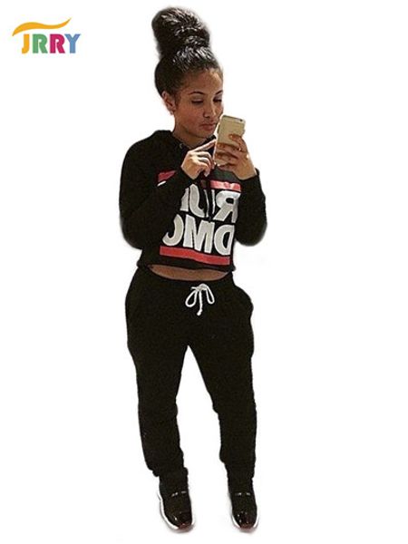 2016 casual two pieces black print women hoodie jumpsuit long sleeve letters crop long white sashes pants ladies romper, Black;white
2016 casual two pieces black print women hoodie jumpsuit long sleeve letters crop long white sashes pants ladies romper, Black;white