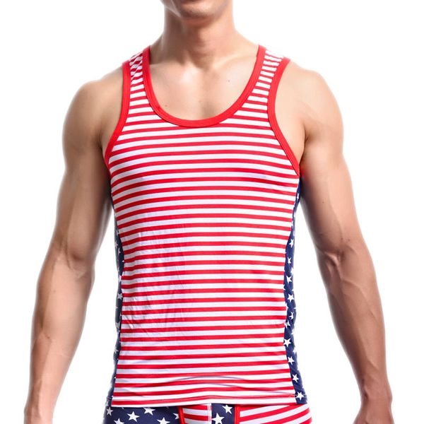 mens us flag printed undershirts stretchy tight underwear star striped tank males breathable cotton vest homewear sale, Black;brown
mens us flag printed undershirts stretchy tight underwear star striped tank males breathable cotton vest homewear sale, Black;brown