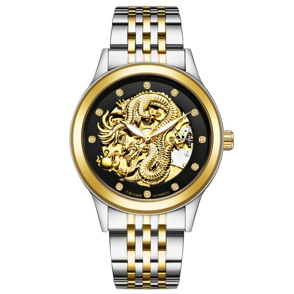 men's watches, waterproof steel with hollow out table, high-end embedded drill watch luminous men's watch mechanical watches, Slivery;brown
men's watches, waterproof steel with hollow out table, high-end embedded drill watch luminous men's watch mechanical watches, Slivery;brown