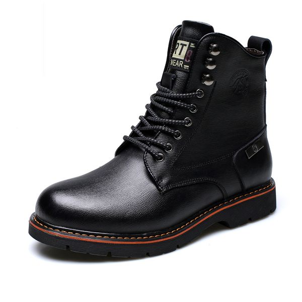 mens warm ankle boots winter shoes for men lace-up fashion motorcycles boots casual non-slip warm cotton mujer chaussure, Black
mens warm ankle boots winter shoes for men lace-up fashion motorcycles boots casual non-slip warm cotton mujer chaussure, Black