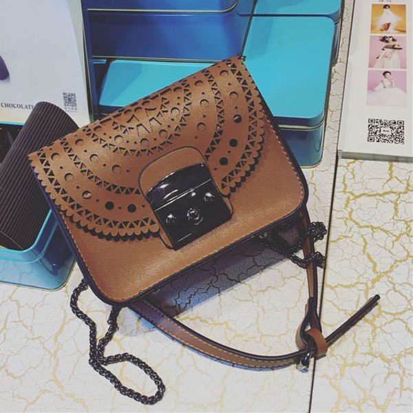 antbook 2017 fashion small bag hollow out women crossbody bag soft leather handbags purse clutches brand womens shoulder bags d18102303