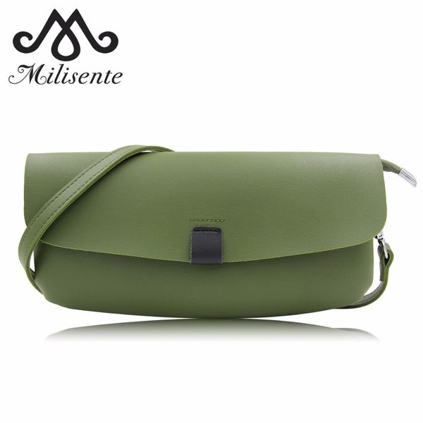 

milisente women green clutch ladies solid crossbody bags female shoulder grey clutch bag