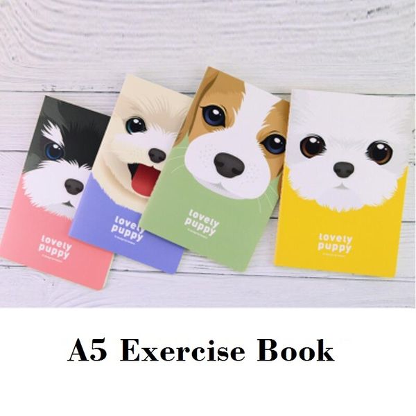a5 exercis for students lovely puppy nots cartoon animals caderno escolar 210*142mm, 44 sheets/ 88 pages, Purple;pink
a5 exercis for students lovely puppy nots cartoon animals caderno escolar 210*142mm, 44 sheets/ 88 pages, Purple;pink