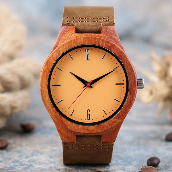 natural sandalwood watch creative novel bamboo wood clock fashion men women sport quartz wristwatch analog genuine leather gifts, Slivery;brown
natural sandalwood watch creative novel bamboo wood clock fashion men women sport quartz wristwatch analog genuine leather gifts, Slivery;brown