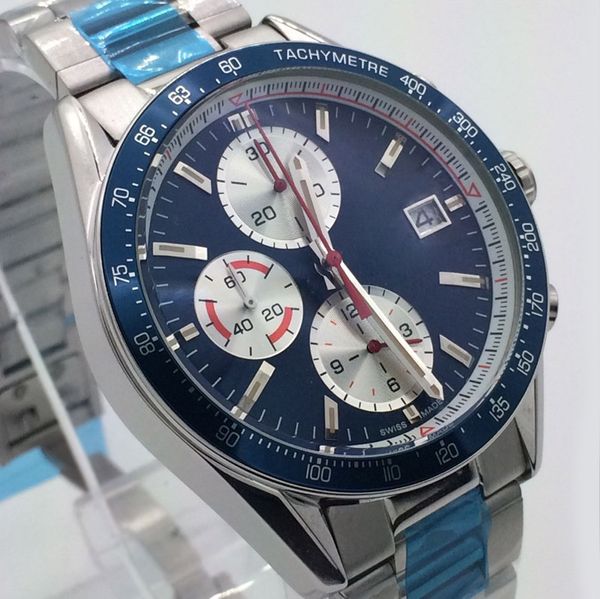 2018new luxury men watch high quality quartz movement chronograph watches full of stainless steel wrist watches montres
2018new luxury men watch high quality quartz movement chronograph watches full of stainless steel wrist watches montres