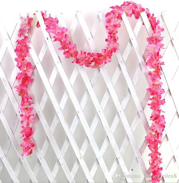 2-метровый элегантного район цветок винограда глицинии плетеной свадьба украшение букет венок домой бесплатная доставка 
2-метровый элегантного район цветок винограда глицинии плетеной свадьба украшение букет венок домой бесплатная доставка