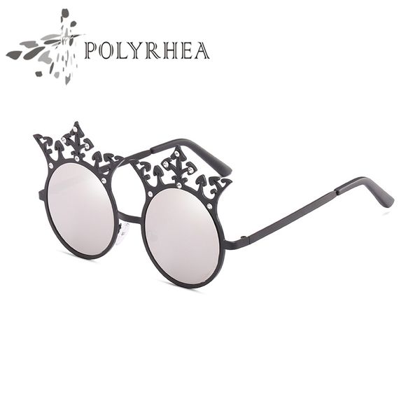 luxury designer sunglasses diamond crown decoration vintage women italy brand sun glasses built-in circular lens quality, White;black
luxury designer sunglasses diamond crown decoration vintage women italy brand sun glasses built-in circular lens quality, White;black
