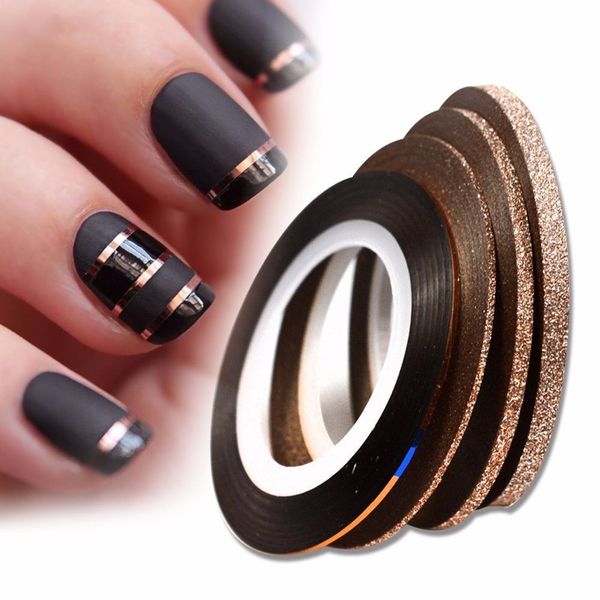 1 set styling tools accessories tips decals gel stickers polish decal manicure tool nail striping tape lines diy nail line art, Black
1 set styling tools accessories tips decals gel stickers polish decal manicure tool nail striping tape lines diy nail line art, Black