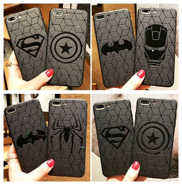 Super hero Ultra Slim Soft TPU Superman iron Man Spiderman Shield Phone cases Cover For iphone X 5 SE 6s 7 8 Plus
Super hero Ultra Slim Soft TPU Superman iron Man Spiderman Shield Phone cases Cover For iphone X 5 SE 6s 7 8 Plus