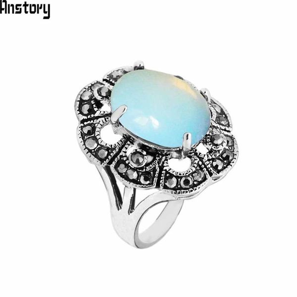 oval transparent opal rings for women antique silver plated rhinestone plum flower vintage jewelry tr706, Golden;silver
oval transparent opal rings for women antique silver plated rhinestone plum flower vintage jewelry tr706, Golden;silver