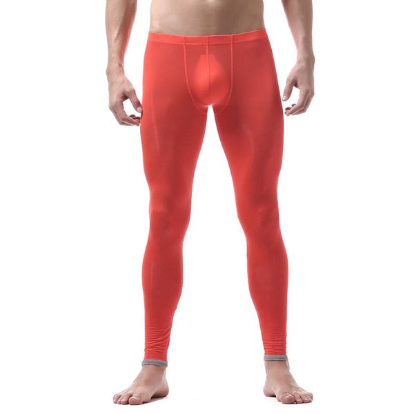 mens slim tight long johns ice silk warm stretch legging trousers autumn ultra thin underwear breathable mid-waist long pants, Black;brown
mens slim tight long johns ice silk warm stretch legging trousers autumn ultra thin underwear breathable mid-waist long pants, Black;brown