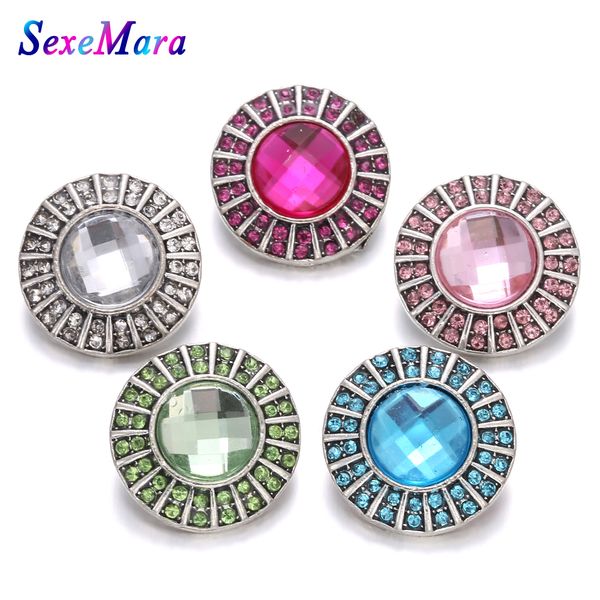 6pcs/lot 18mm metal snap button rhinestone fashion snaps jewelry fit 18mm bangle necklace jewelry, Golden;silver
6pcs/lot 18mm metal snap button rhinestone fashion snaps jewelry fit 18mm bangle necklace jewelry, Golden;silver