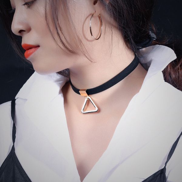 ladies clavicle necklace joker neck necklace collar triangle short clavicle flannel popular novelty girls jewelry, Silver
ladies clavicle necklace joker neck necklace collar triangle short clavicle flannel popular novelty girls jewelry, Silver
