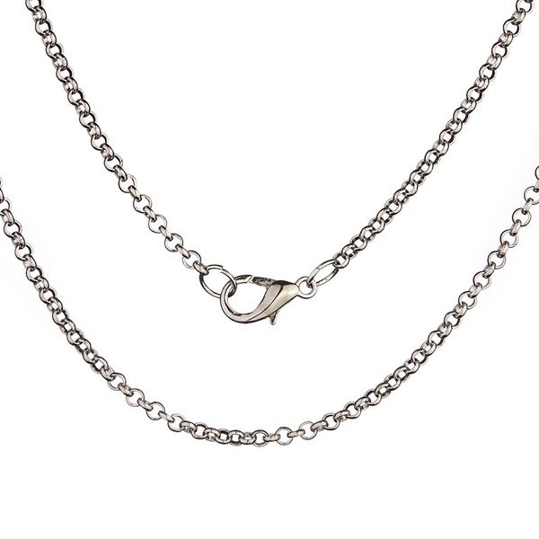 10 strands/lot 3mm antique bronze chains necklace chain with good quality lobster clasps wholesale 60cm/23.5 inch length f1782, Silver
10 strands/lot 3mm antique bronze chains necklace chain with good quality lobster clasps wholesale 60cm/23.5 inch length f1782, Silver